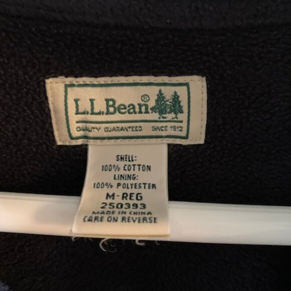 L.L. BEAN BUTTON DOWN HEAVY FLANNEL MENS - Picture 2 of 3